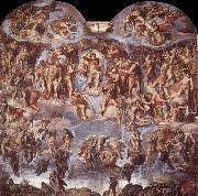 Michelangelo Buonarroti, Extreme judgement  Sistine Chapel vastvagg